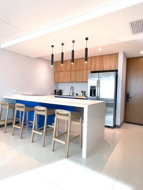 Blue Garden Urban Skyline Suite